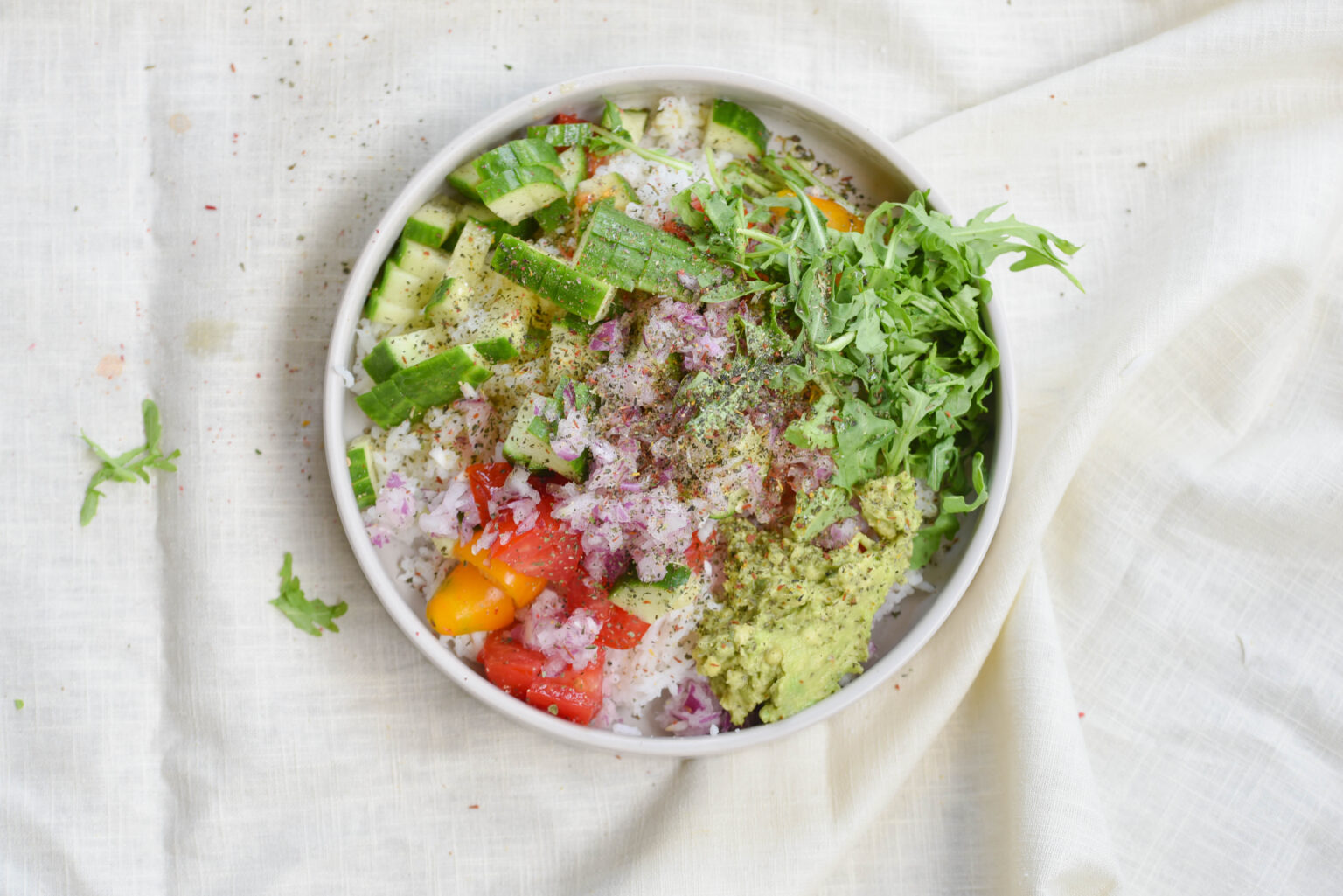 Leichter Reissalat - Tante Fine
