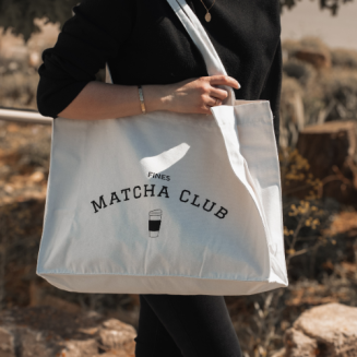 MATCHA CLUB SHOPPING BAG