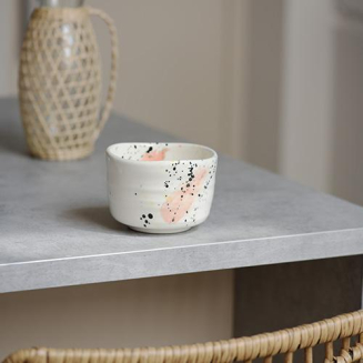 MATCHA SCHALE ROSA-GRÜN